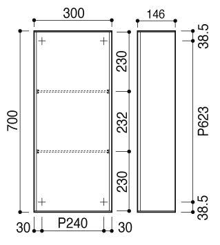 メディシンボックス D-042 (D-042-SS) | Products | KAWAJUN