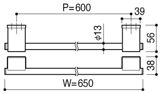 シーガル タオルレール SC-551 (SC-551-XT) | Products | KAWAJUN Global