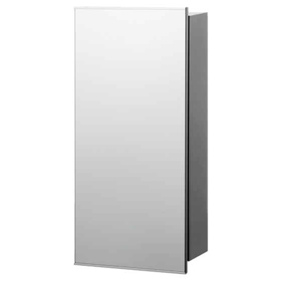 ミラーキャビネット D-072 W300 コンセント左下(右吊元)