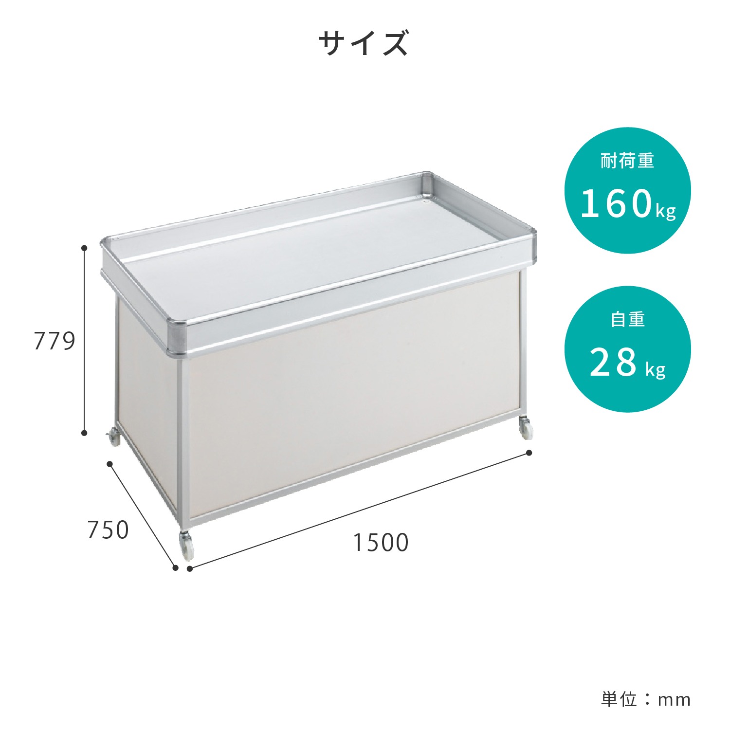 ジョルノワゴン1575 | カワジュン リテールソリューション事業部