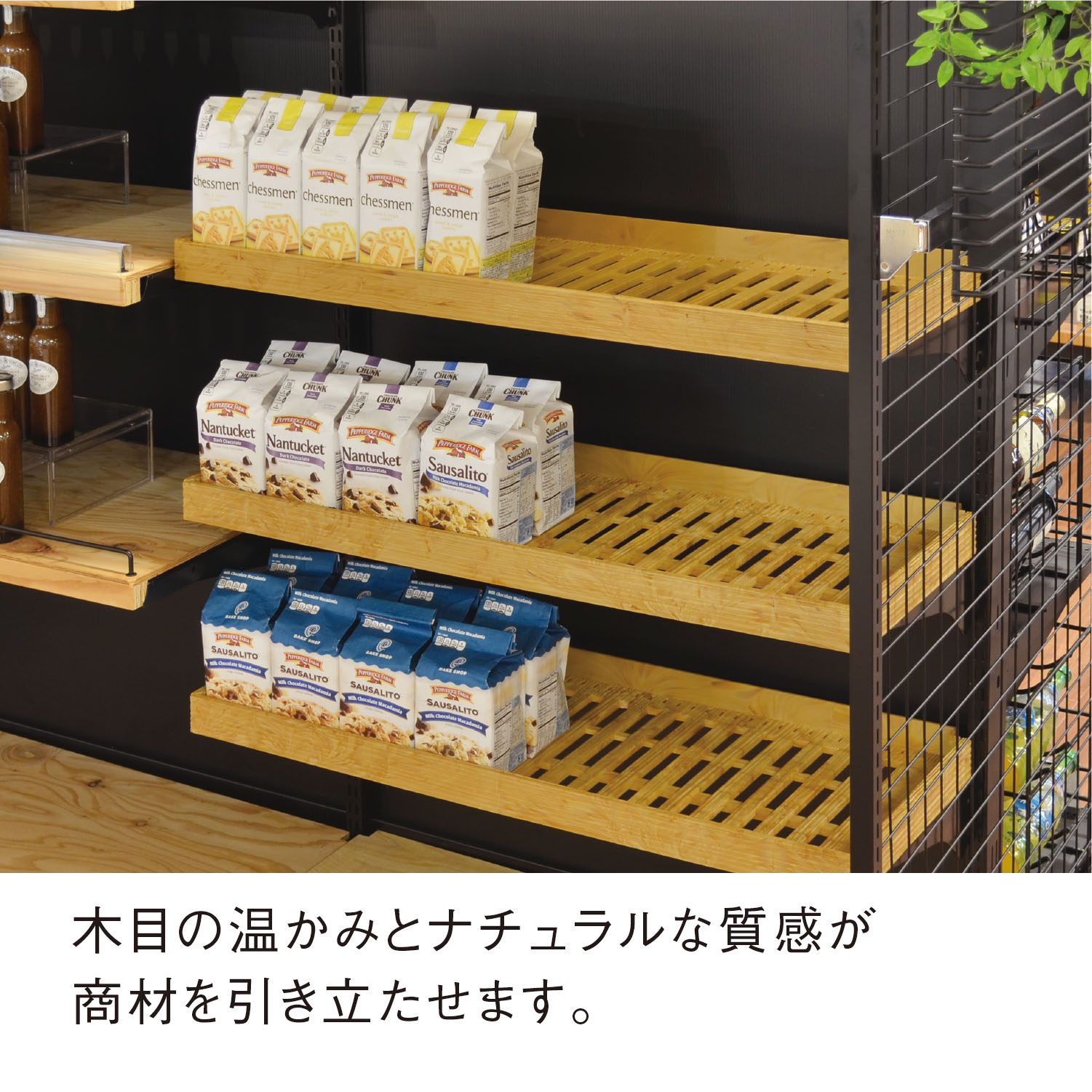 モルク シェルフ9035薄茶 | カワジュン リテールソリューション